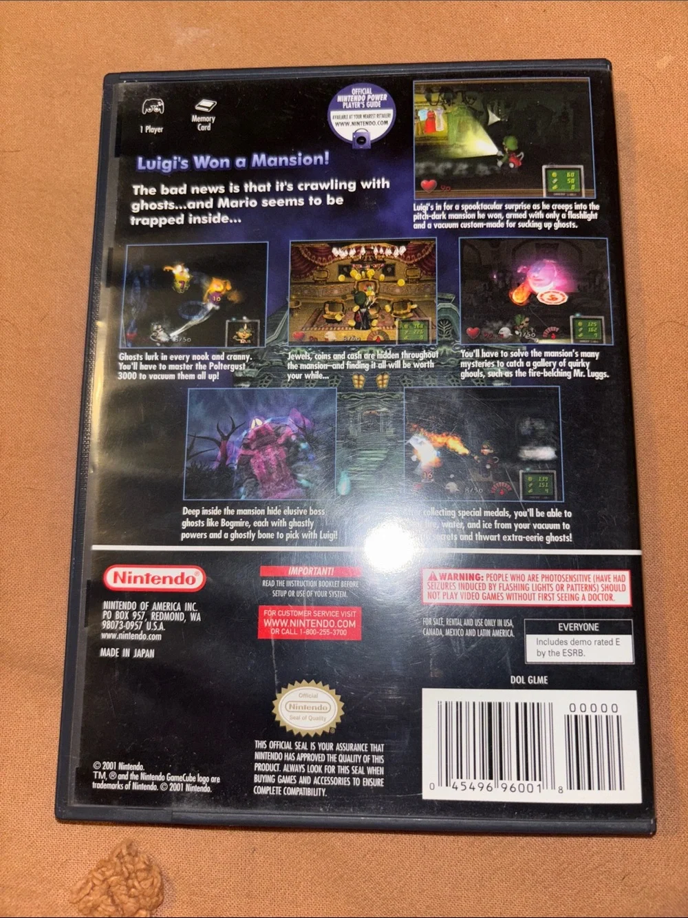 Nintendo GameCube Luigi's Mansion (Green)